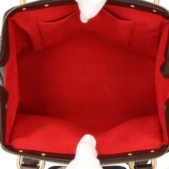 LOUIS VUITTON Authentic Brown Damier Canvas Bag - Picture 8 of 12